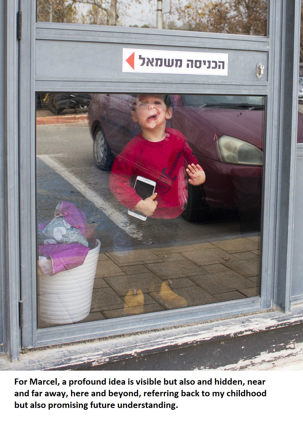Marcel depth child in window