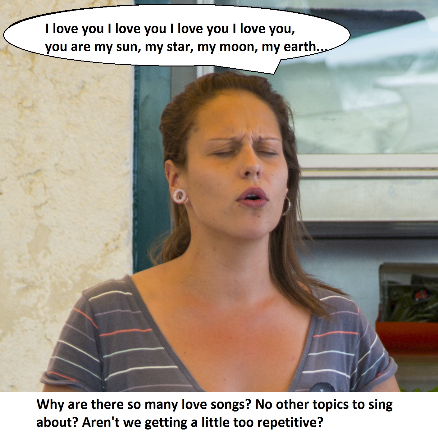 LoveRomanticWomanSinging