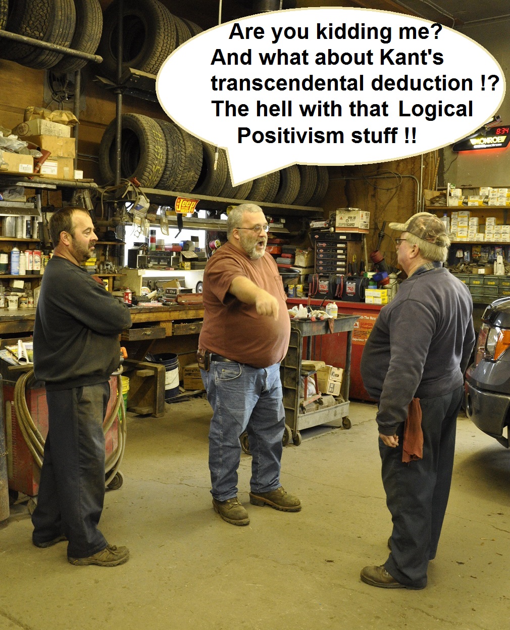 Garage philosohizing 2